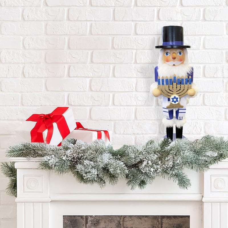 14" Hannukah Nutcracker
