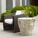 preview thumbnail 2 of 3, Uttermost Oakmont White Outdoor Side Table