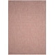 preview thumbnail 137 of 138, SAFAVIEH Courtyard Judi Indoor/ Outdoor Patio Backyard Rug 6'7" x 9'6" - Rust/Light Grey