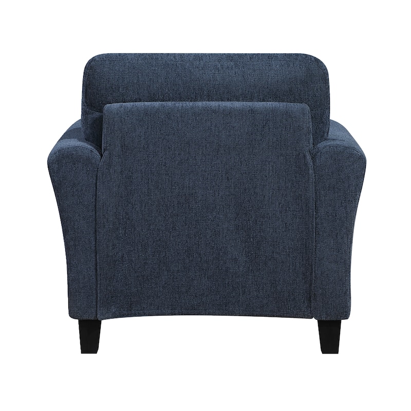 Diboll 37" Chenille Living Room Chair - Wood Finish Exposed Feet - 37" x 34" x 34.5"