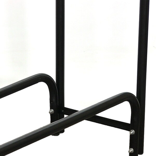 Firewood rack store cover 4 feet