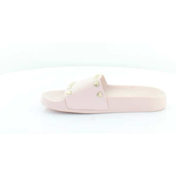 michael kors slides womens pink