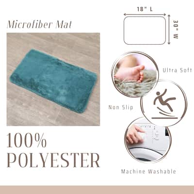 Ultra-Soft Bathroom Mat - Plush Texture