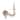 Cielo 1 Light  Wall Sconce in Silver Leaf - 12.5