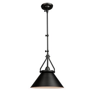 Artcraft Brydon - 1 Light Cone Sconce/Pendant - Black
