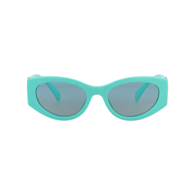 Gucci Cat Eye-Frame Injection Sunglasses - Light Blue Light Blue Light Blue - Blue - Grey Lens