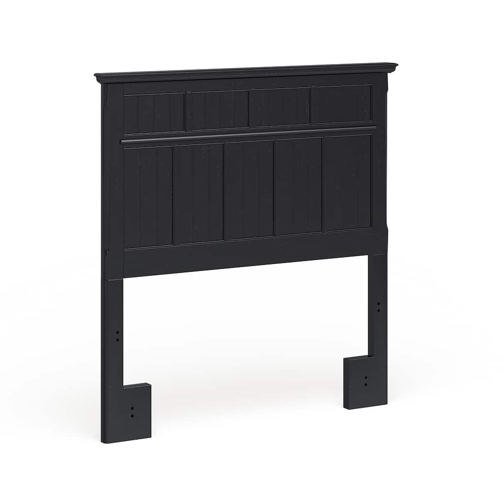 Tisc Casual Black Twin Solid Wood Headboard by Furniture of America