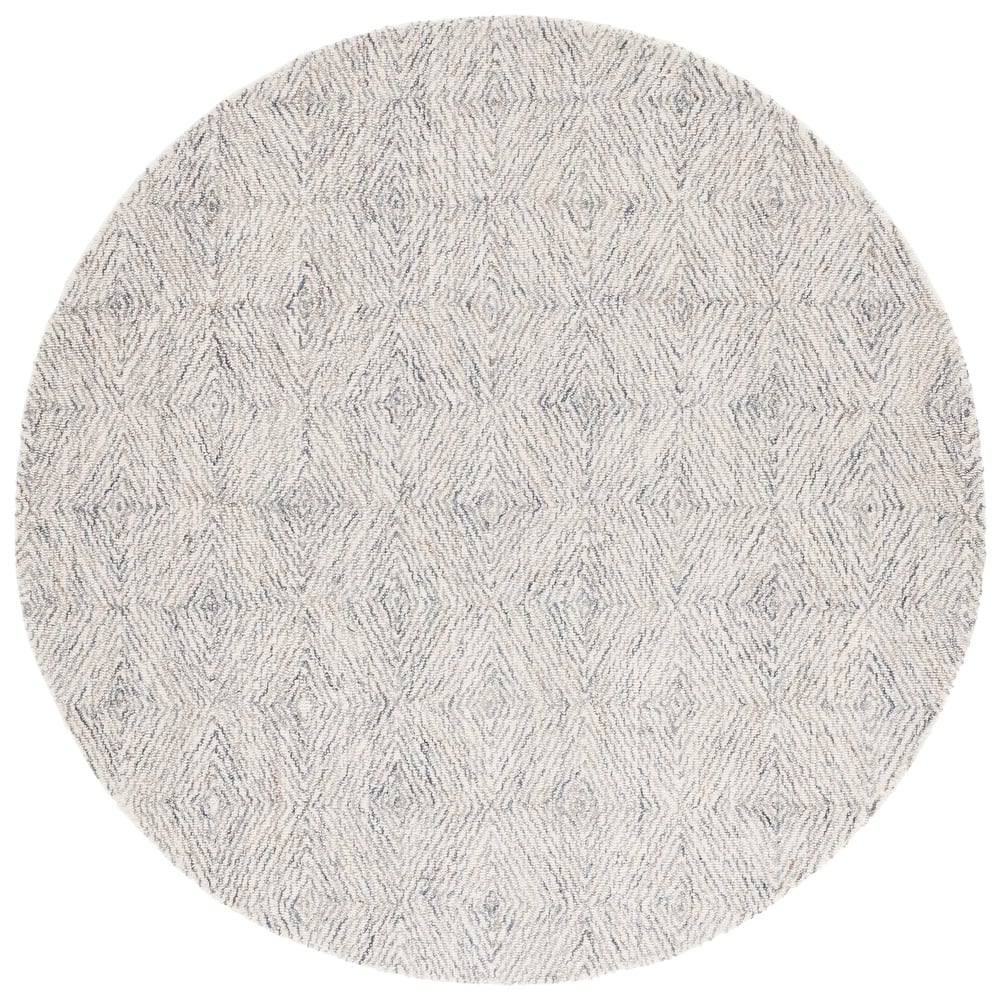 SAFAVIEH Handmade Ebony Herlaug Modern Wool Rug