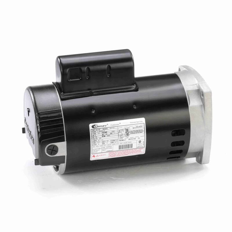 2 HP Threaded Shaft Horizontal Pool Pump Motor, 1.30 SF