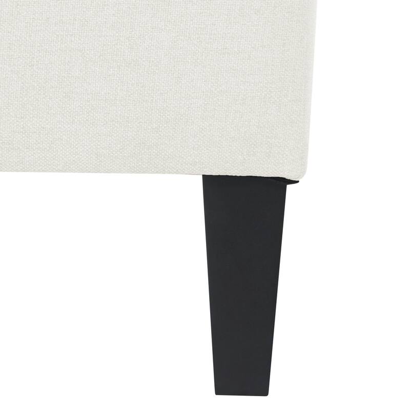 Tiernan Tufted Fabric Ottoman by Christopher Knight Home