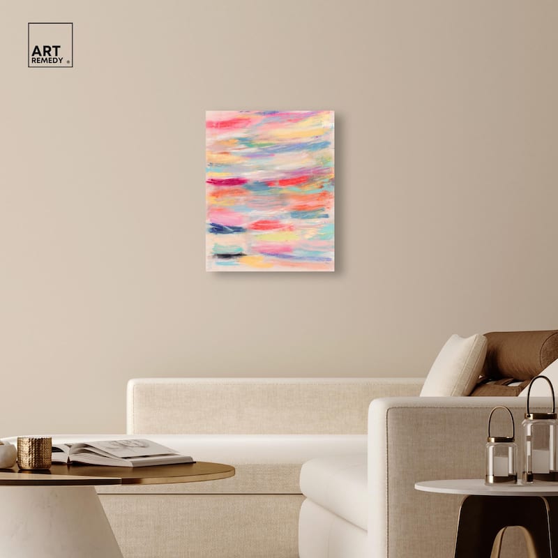 Color Play III Canvas by Art Remedy, Gallery Wrapped