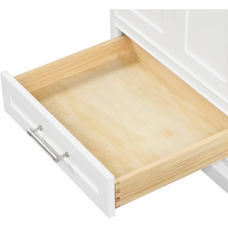 Blossom Copenhagen 36" Solid Wood Bathroom Vanity w/ Marble Top & Sink