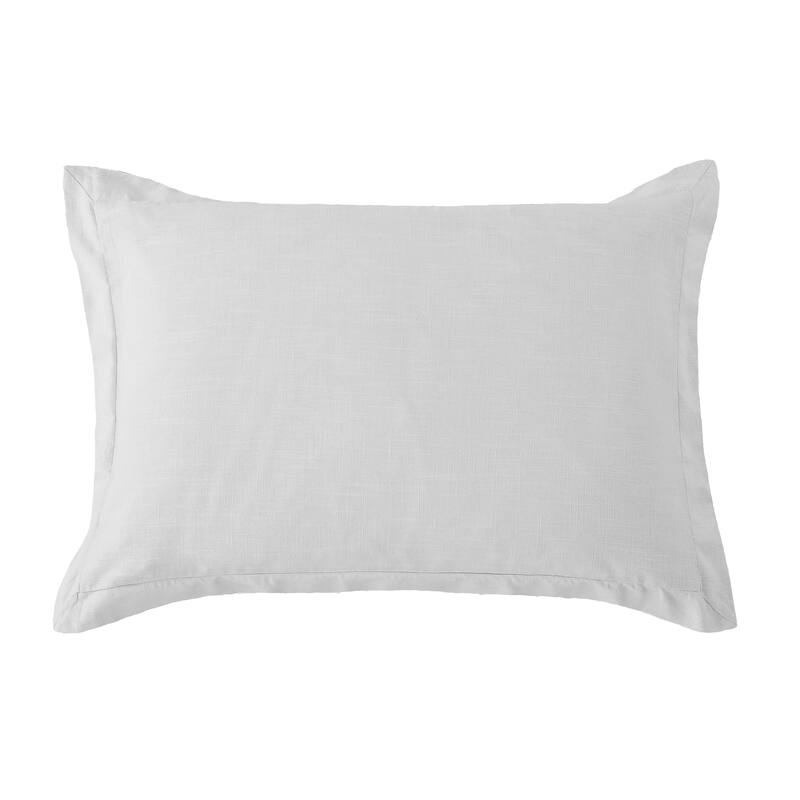 HiEnd Accents Washed Linen Tailored Pillow Sham