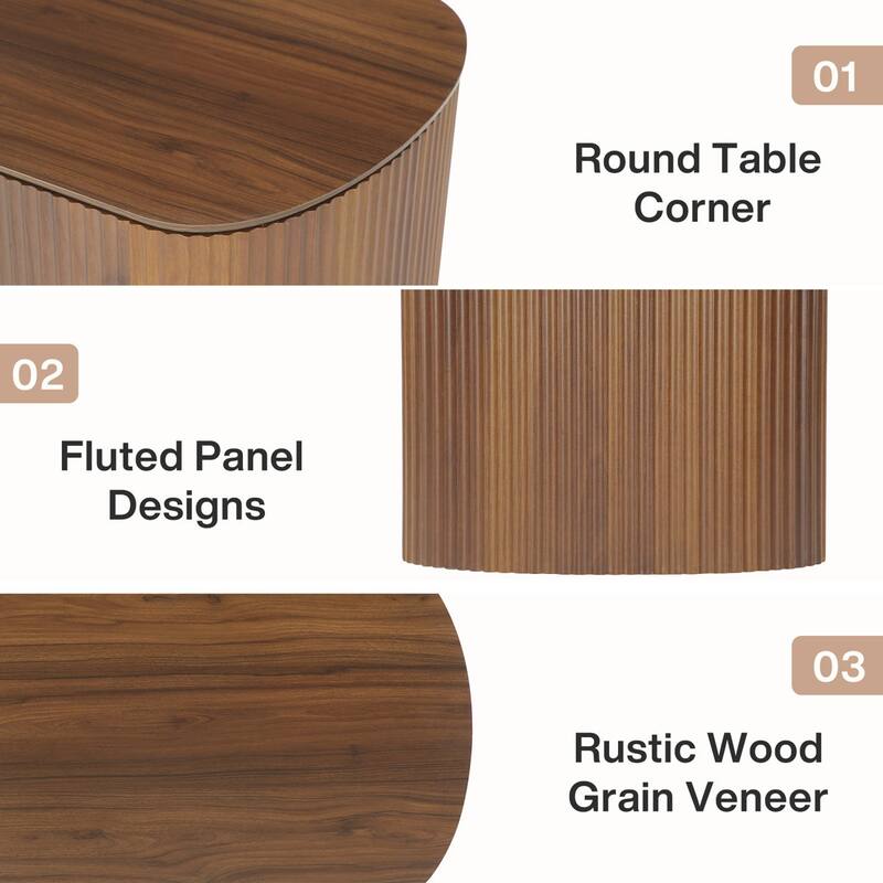 47.2-Inch Lift Top Coffee Table With Hidden Storage Compartment