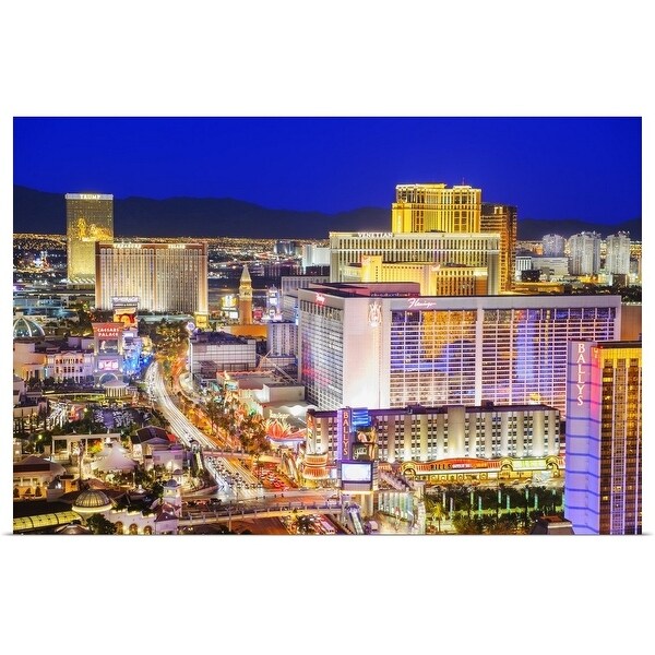 "The Las Vegas Strip, Nevada" Poster Print