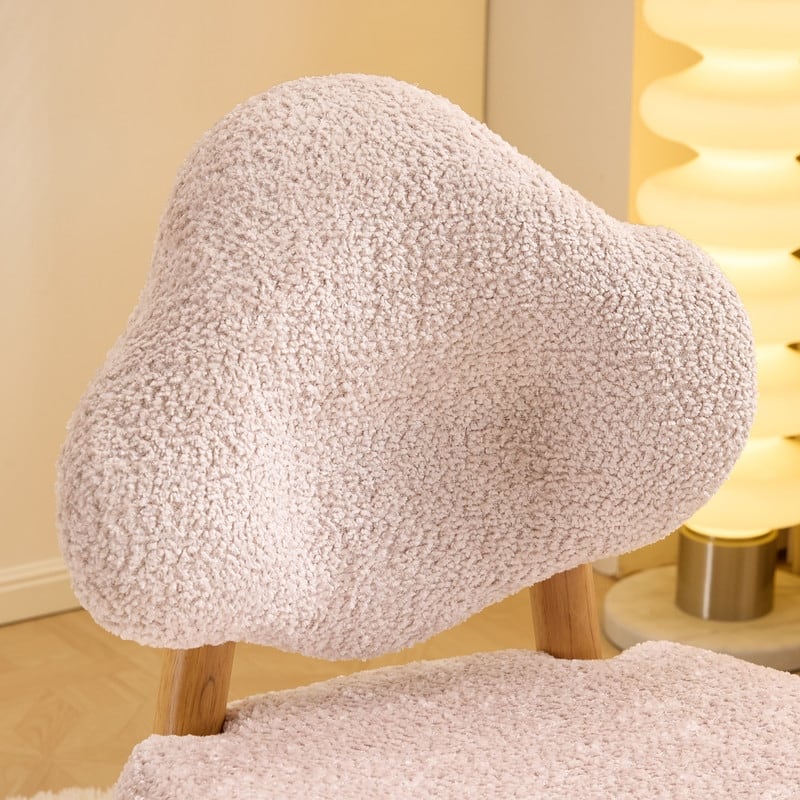 Cloud Puff Soft Accent Chair – Cozy Vanity & Lounge Chair