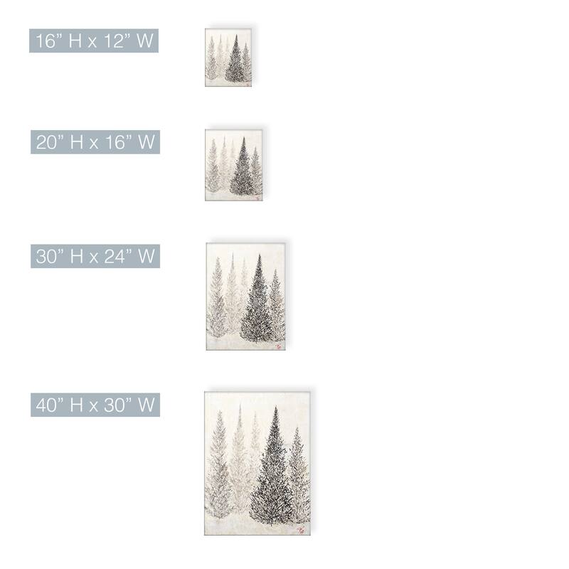 'Monoscape II' Canvas Wall Art by Karen Biery