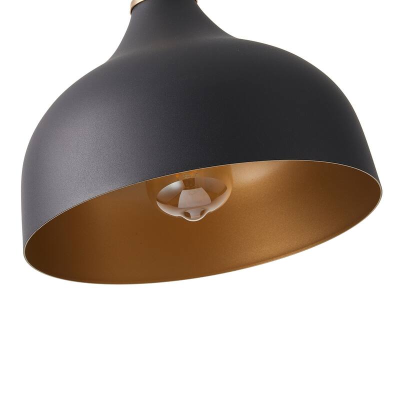 Vintage 1-Light Unique Dome Shape Pendant Lighting Fixture