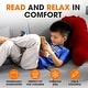 preview thumbnail 43 of 69, Cheer Collection Kids Size Reading and Backrest Pillow with Armrest