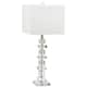 SAFAVIEH Lighting 28 inch Crystal Deco Crystal Table Lamp (Set of 2) - 12" W x 12" D x 29" H