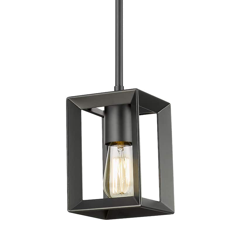 Smyth Mini Pendant - 5"x11" - 5"x11" - Matte Black