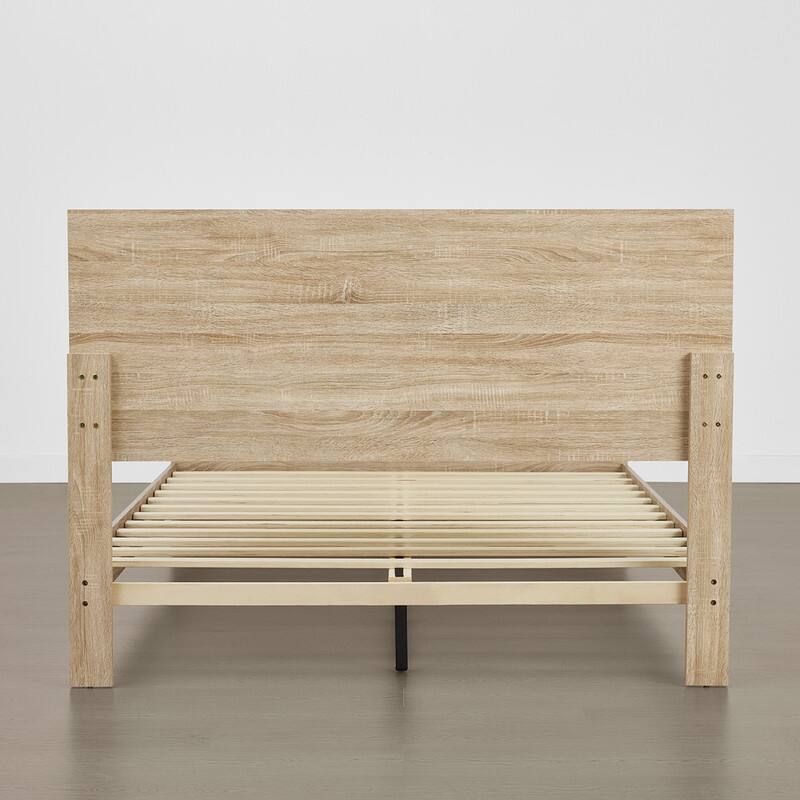 Spruce & Spring Scout Farmhouse Solid Wood Platform Bed