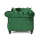 preview thumbnail 10 of 23, Houck Modern Glam Tufted Velvet Tete-a-Tete Chaise Lounge with Accent Pillows by Christopher Knight Home
