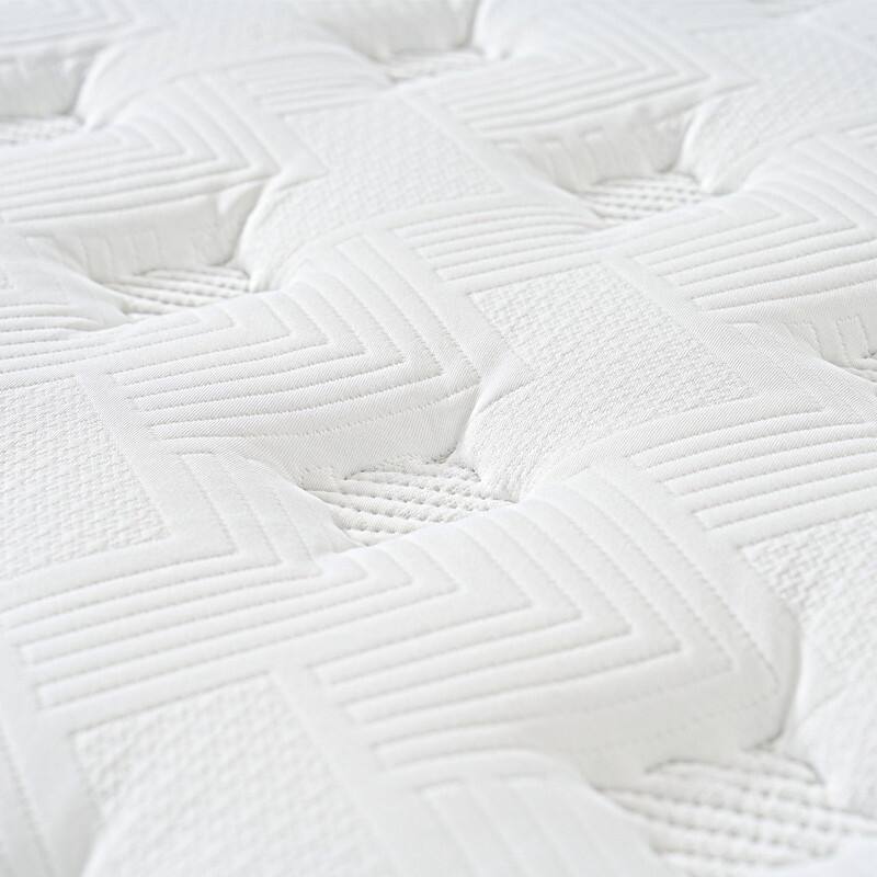 Spruce & Spring 12 in Cooling Memory Foam Hybrid Medium Firm mattress Motion Isolation