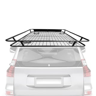 Simple Universal Black Iron Roof Rack with Four Anchors - Bed Bath ...