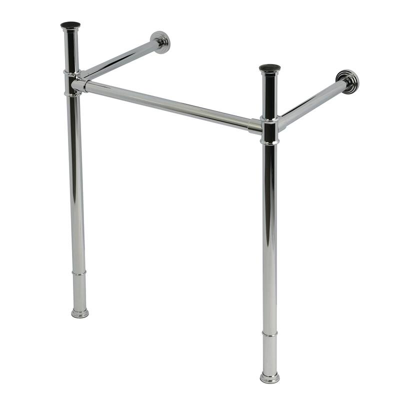 Kingston Brass VPB3625 Imperial 25-3/16" Stainless Steel Console Stand - Polished Chrome