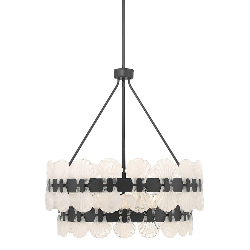 Savoy House 1-3606-5 Bancroft 5 Light 24" Wide LED Waterfall - Matte Black