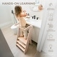 preview thumbnail 3 of 24, Kids Step Stool for Ages 3+ by Comfy Cubs