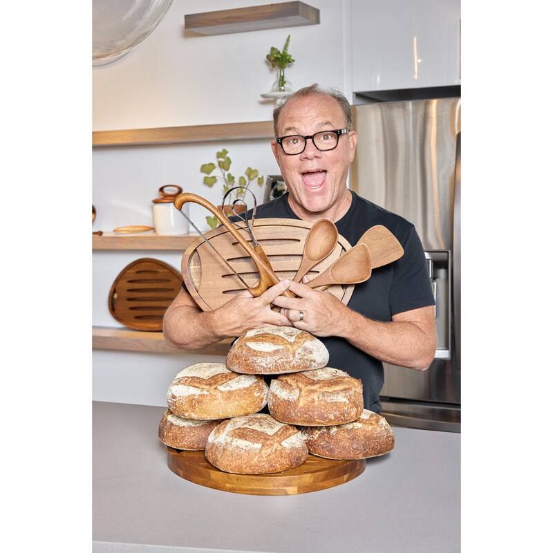 Nambe Breaking Bread Serrated Knife