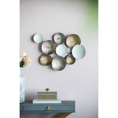 Contemporary Metal Wall Decor Accent