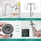 preview thumbnail 6 of 17, Touchless Kitchen Faucet With Pull Down Sprayer Single Handle Kitchen Sink Faucets Smart Single Hole Modern Taps With Valve