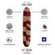 preview thumbnail 3 of 2, Cloth American Flag Red Dual Sided Cornhole Bags