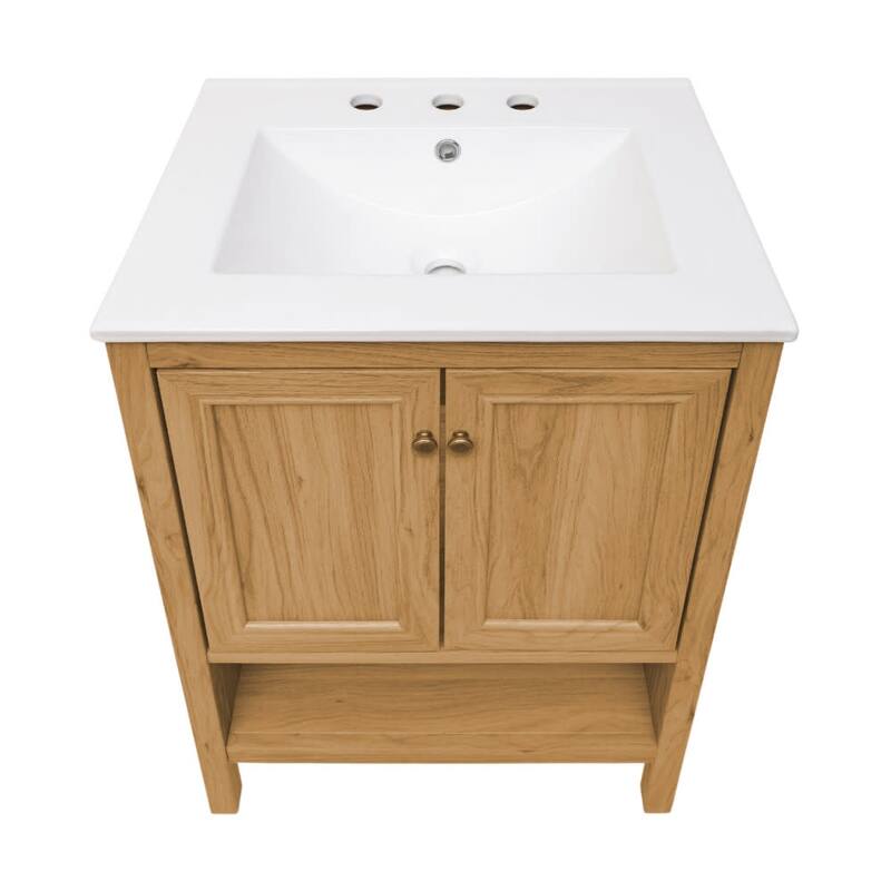 Swiss Madison SM-BV240-3 Chateau 24" Free Standing Single Basin Vanity