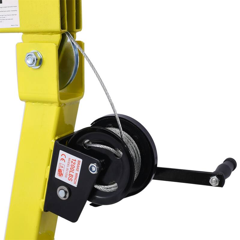 Hydraulic Pickup Truck Crane with Hand Winch,Hoist Jib Crane