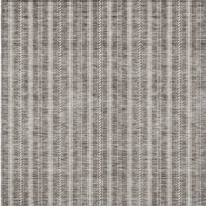 HomeRoots Striped Transitional Rectangle Outdoor Rug