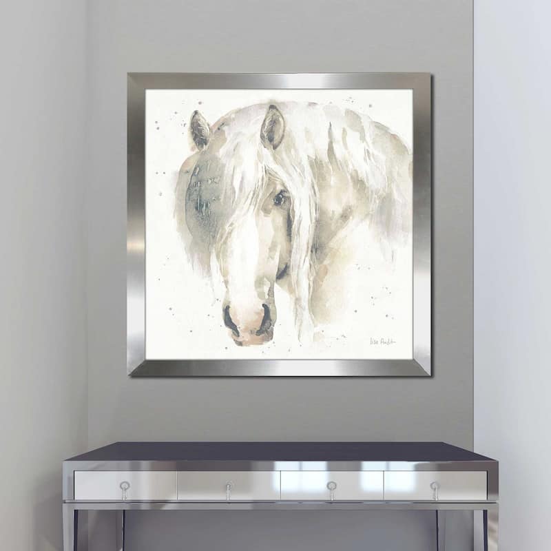 "Farm Friends VI Neutral" by Lisa Audit Print on Acrylic.