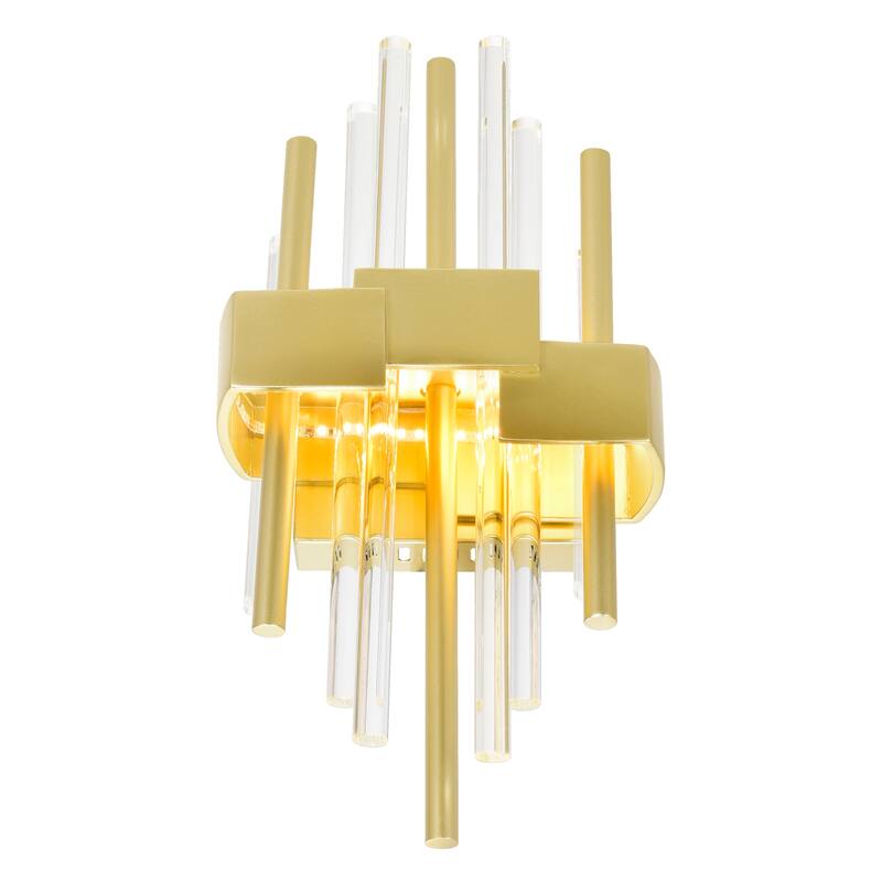 Millipede 7 in LED Satin Gold Wall Sconce - Satin Gold