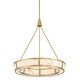 preview thumbnail 1 of 7, Minka Lavery 3475-L Velaris 24" Wide Pendant with Faux Alabaster