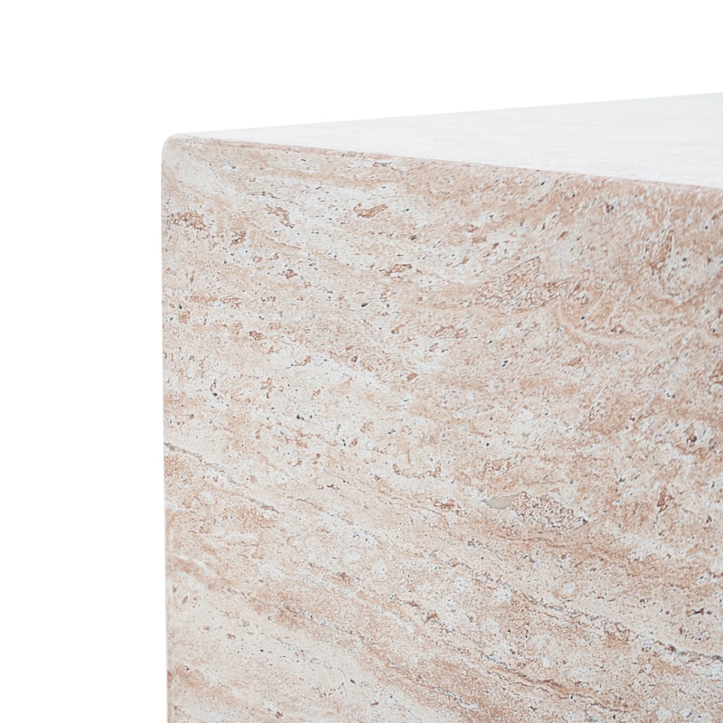 Aberdeen Lightweight Concrete Side Table by Christopher Knight Home
