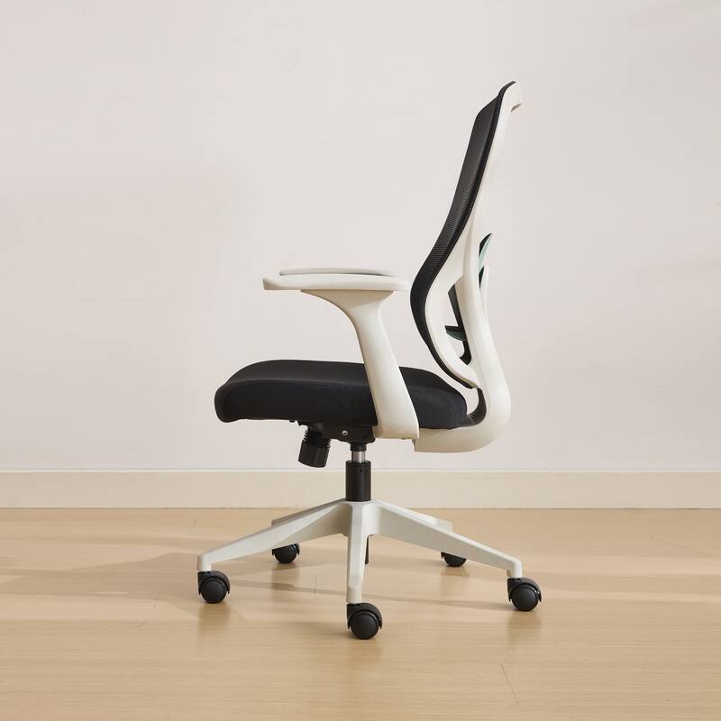 4 Person Attachable Workstation Desks with Chairs Combination