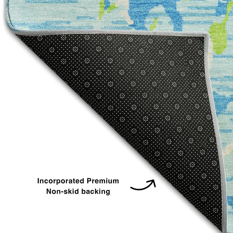 Premium Washable Super Soft Abstract Abrash Mayfield Rug