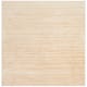 SAFAVIEH Adirondack Vera Modern Ombre Distressed Stripe Area Rug - 11' Square - Champagne/Cream