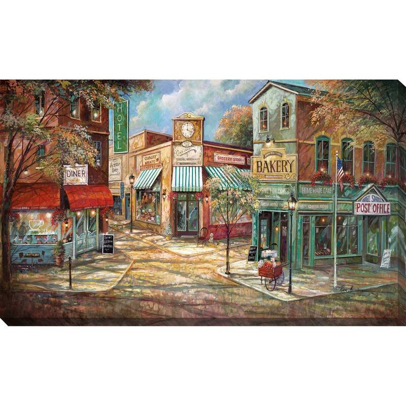 "Good Morning America" by Ruane Manning Print on Canvas