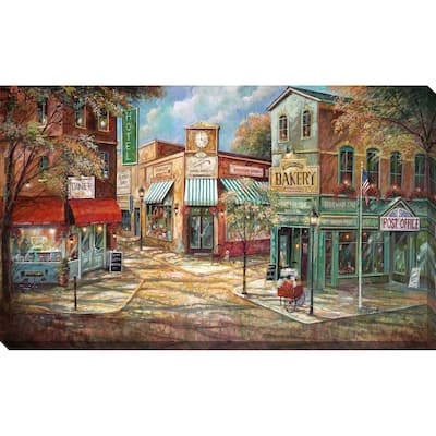 "Good Morning America" by Ruane Manning Print on Canvas