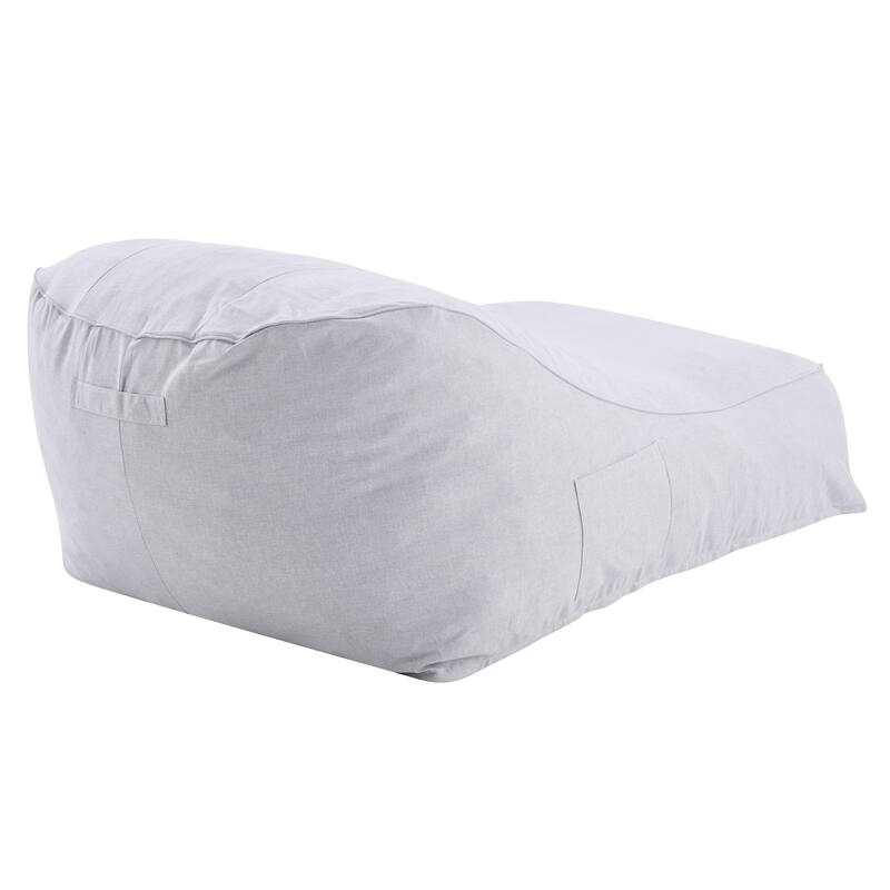Christopher Knight Home - Hilary Modern Outdoor Upholstered Bean Bag with Storage