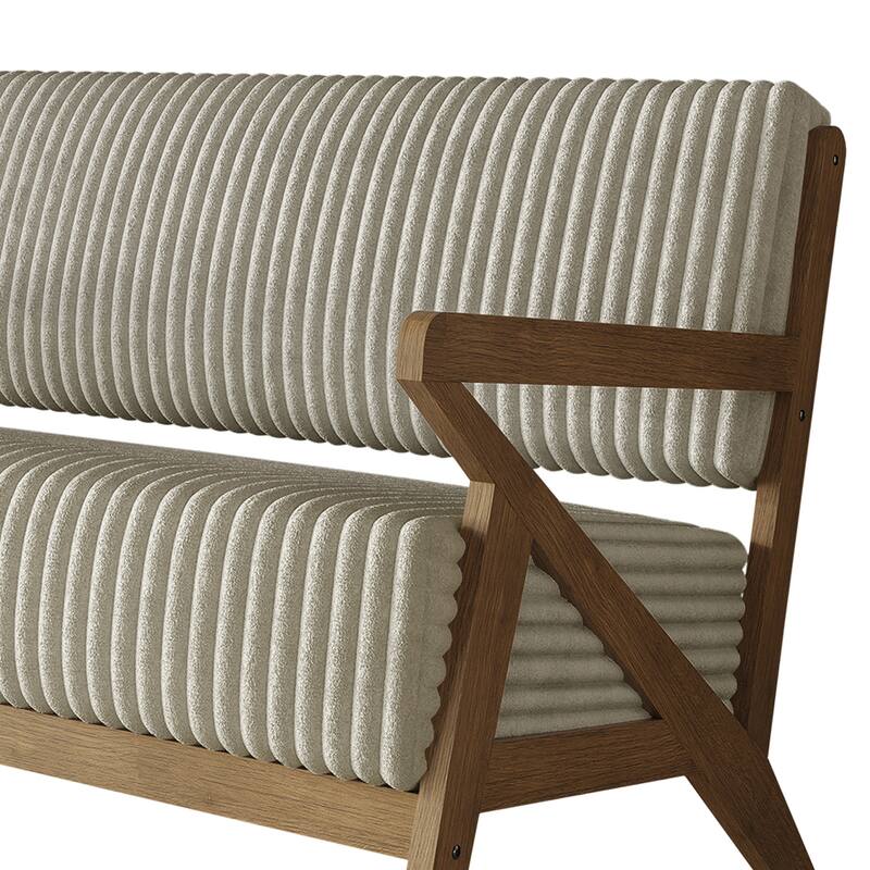 CraftPorch Chic Modern Velvet Upholstered Sofa